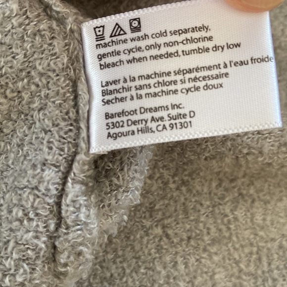 Barefoot Dreams Bamboo Chic Lite Calypso Knit Ombre Cardigan, Size S/M - Picture 11 of 12